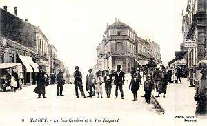 TIARET - RUES CAMBON ET BUGEAUD